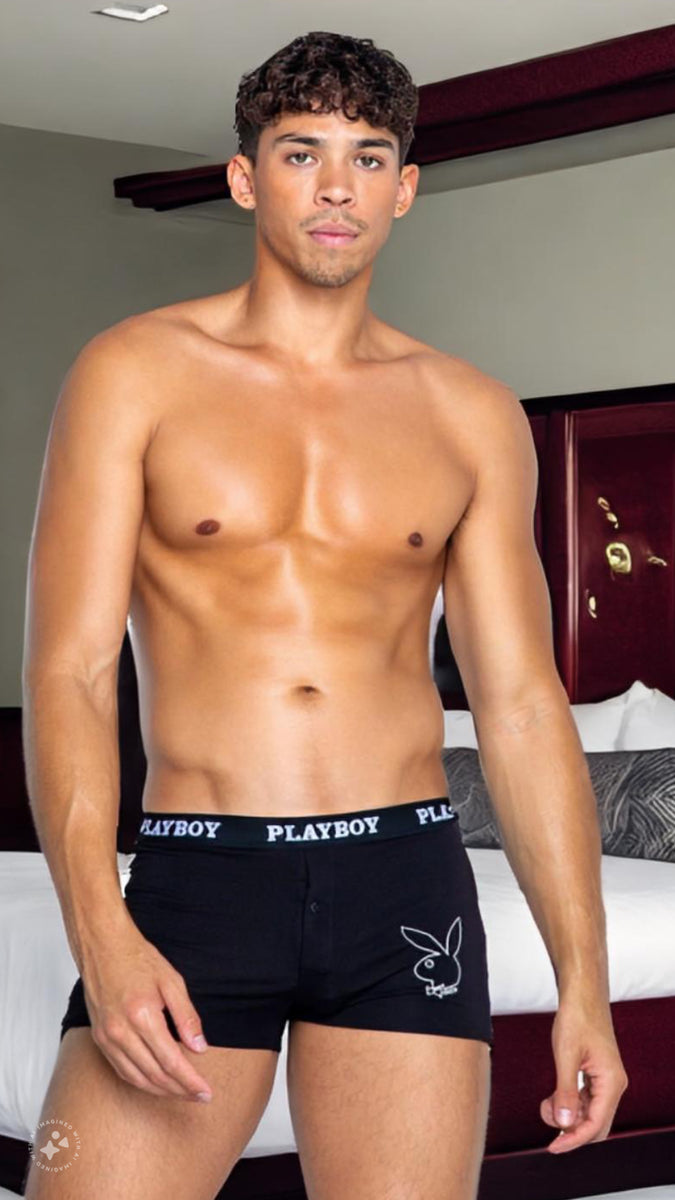 Playboy Mens Argyle Briefs main image 1